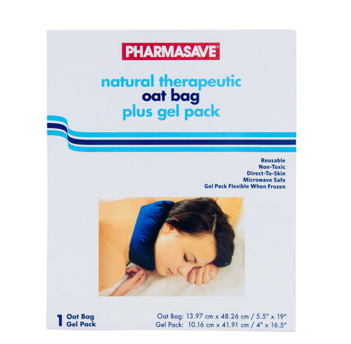Picture of PHARMASAVE THERAPEUTIC OAT BAG PLUS GEL PACK                               